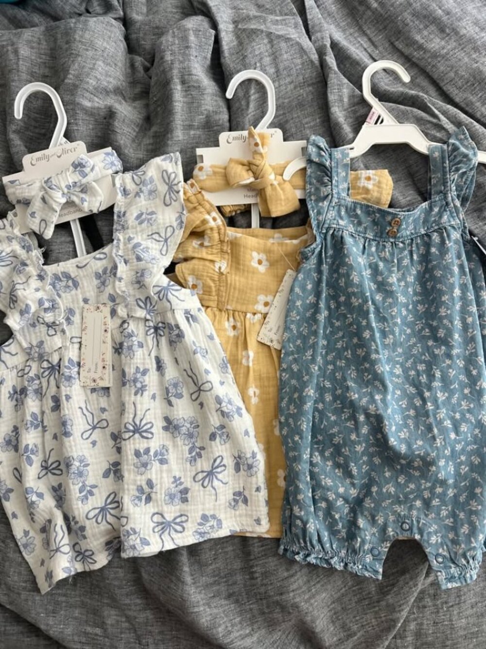 NWT Bundle of 3 Baby Girl Outfits